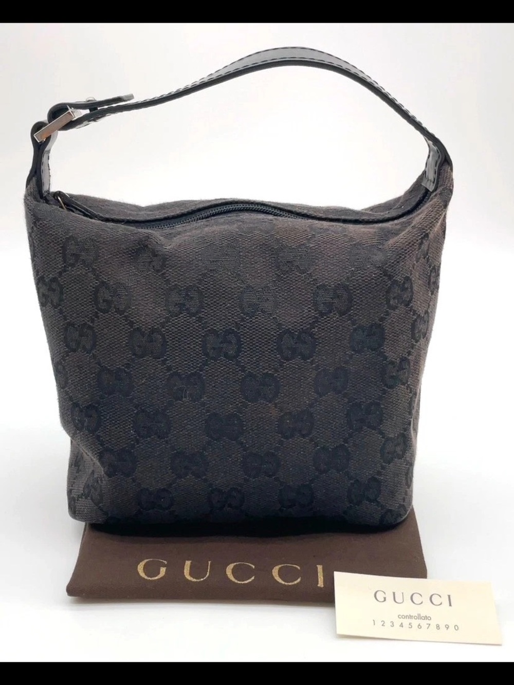 Gucci  GG Canvas mini Hobo Bag